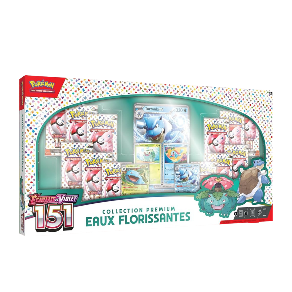 Coffret Collection Premium Pokémon - Eaux Florissantes - 151 - EV03.5 - 2025