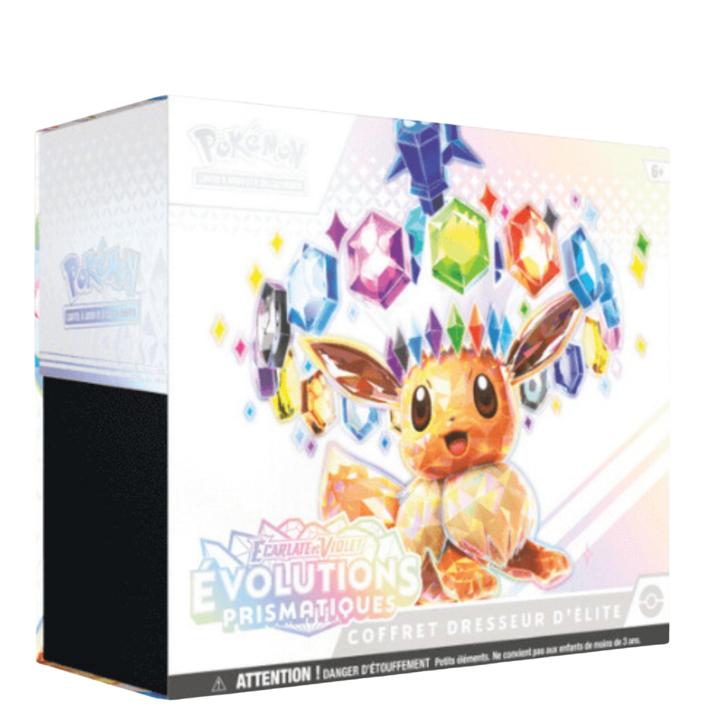 Coffret Dresseur d’Élite (ETB) Pokémon - Évolutions Prismatiques - EV08.5
