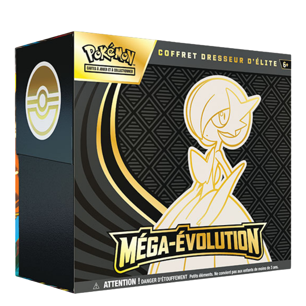 Coffret Dresseur d’Élite (ETB) Pokémon - Méga-Gardevoir - ME1 (avec protection semi-rigide option neuf)