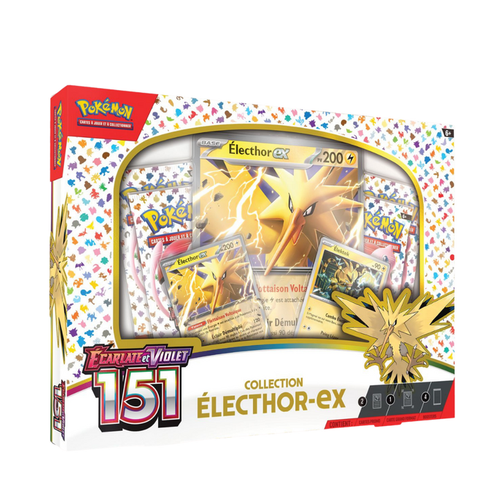 Coffret Électhor-ex – 151 – Pokémon JCC