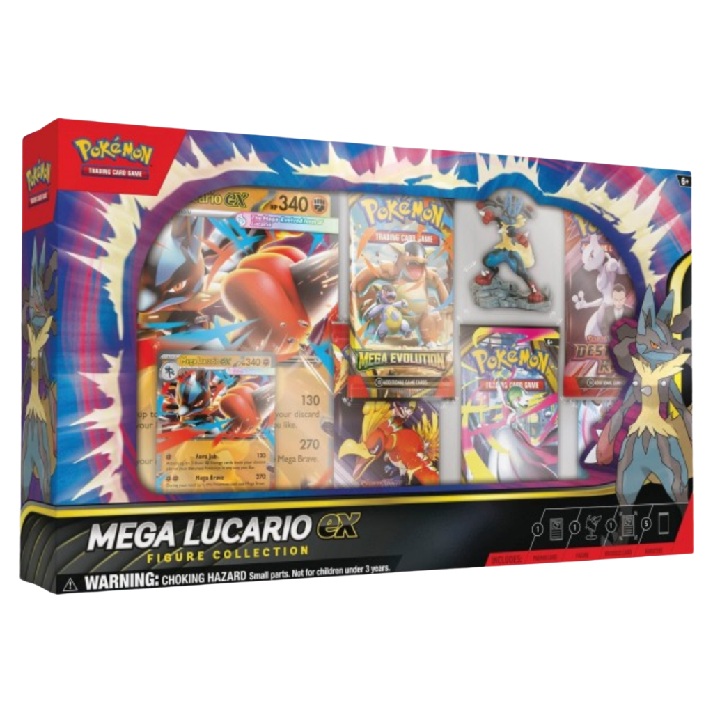 Coffret Figurine Pokémon - Méga-Lucario EX