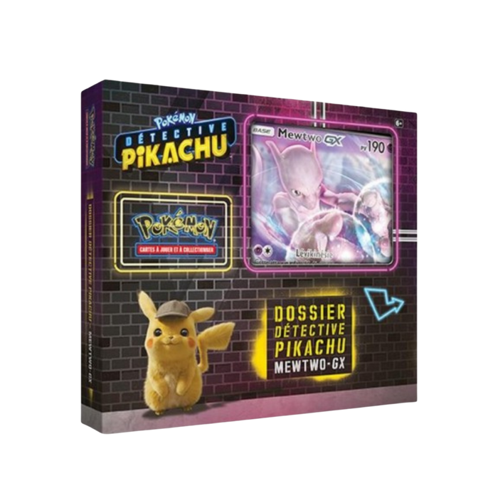 Coffret Pikachu Détective – Mewtwo-GX – Pokémon JCC