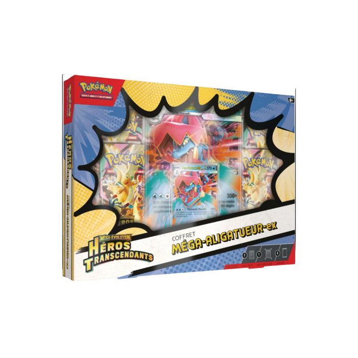 Coffret Pokémon - Méga Aligatueur - Héros Transcendants - ME02.5