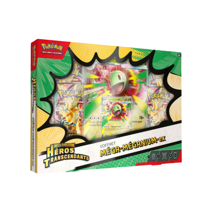 Coffret Pokémon - Méga Méganium - Héros Transcendants - ME02.5