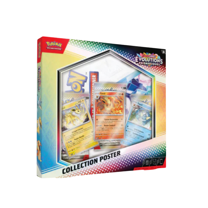 Coffret Poster Pokémon - Évolutions Prismatiques - EV08.5
