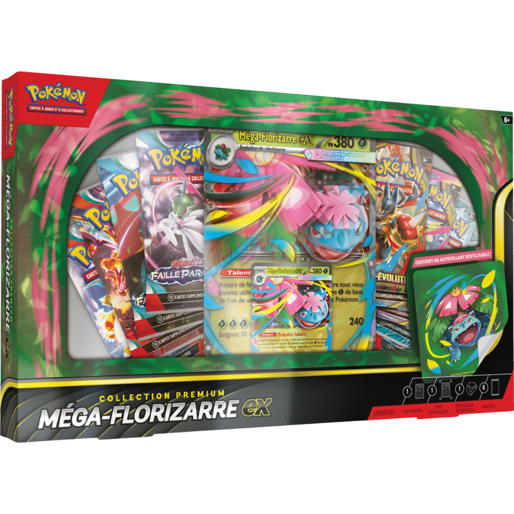 Coffret Premium Pokémon - Méga-Florizarre EX