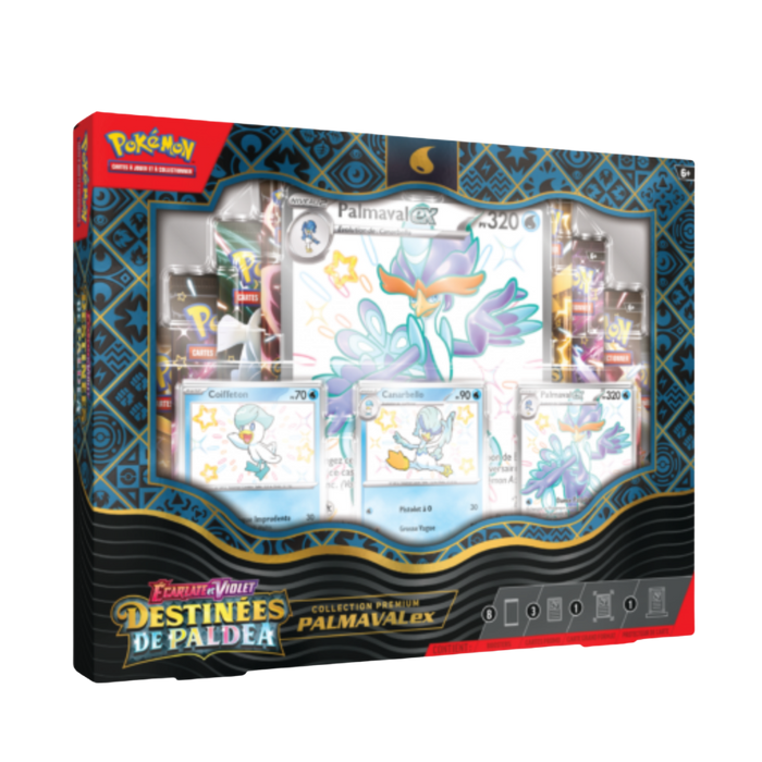 Coffret Premium Pokémon - Palmaval-ex - Destinées de Paldea - EV04.5