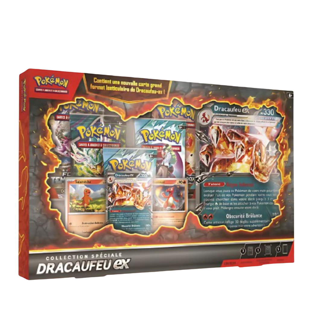 Collection Spéciale Dracaufeu-ex Lenticulaire – Pokémon 2025