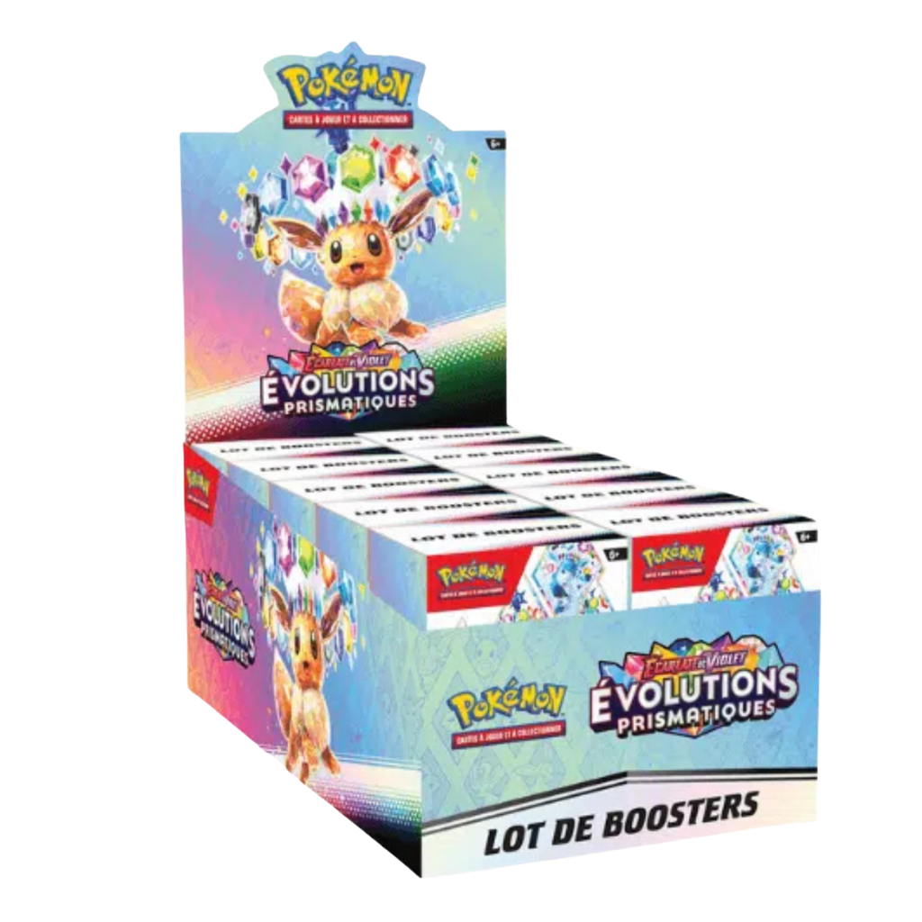Display Bundle – Évolutions Prismatiques – Pokémon EV08.5
