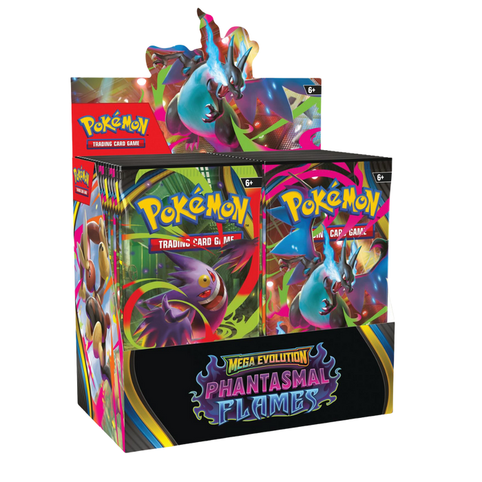Display Méga-Évolution : Flammes Fantasmagoriques – ME2