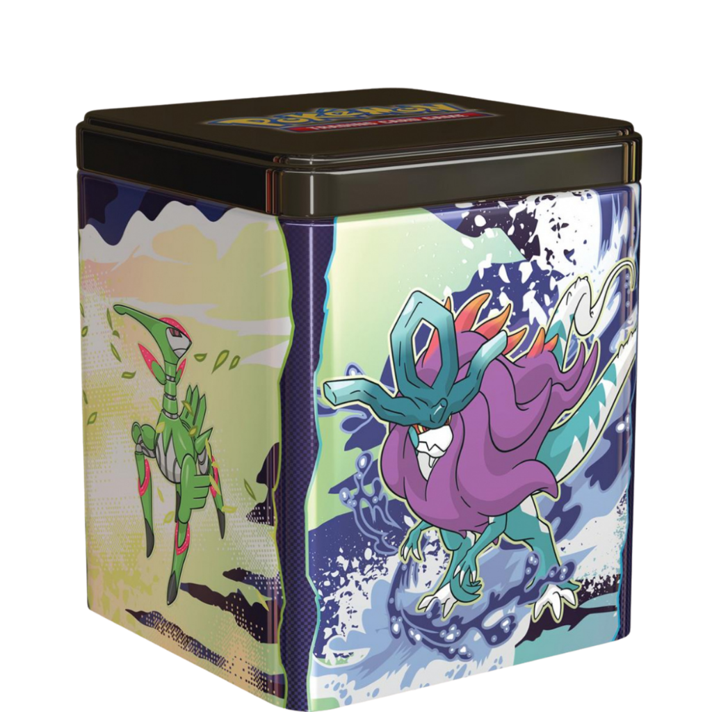 Tin Cube Mars 2025 – Écarlate & Violet – Pokémon JCC – 1 modèle aléatoire