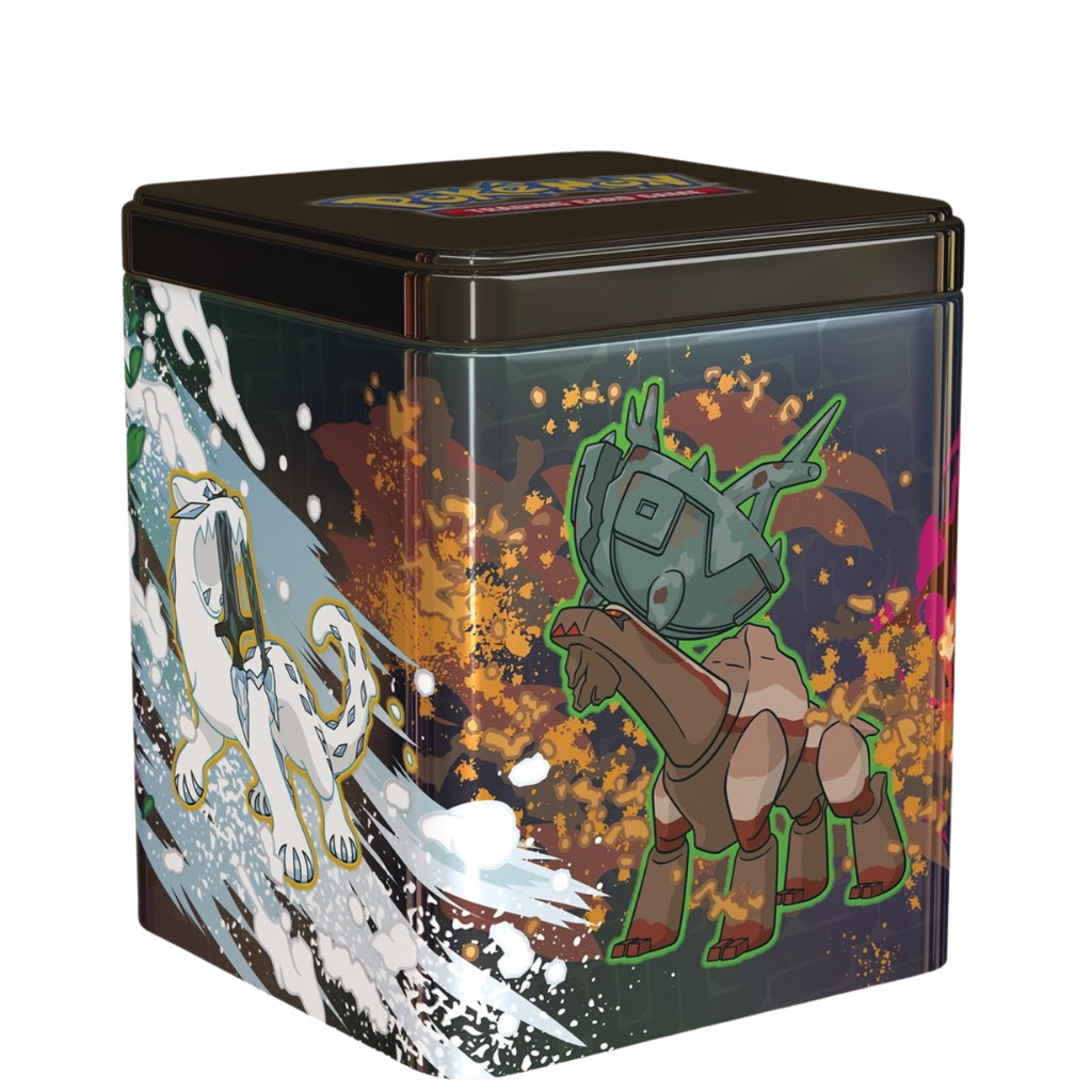Tin Cube Mars 2025 – Écarlate & Violet – Pokémon JCC – 1 modèle aléatoire