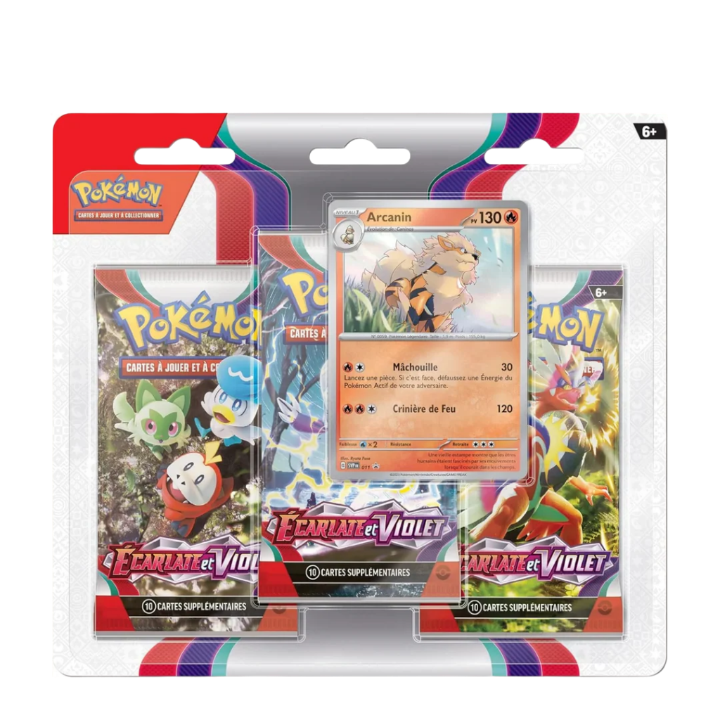 Tripack Pokémon - Écarlate & Violet - EV01