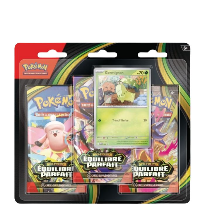 Tripack Pokémon - Équilibre Parfait - ME03